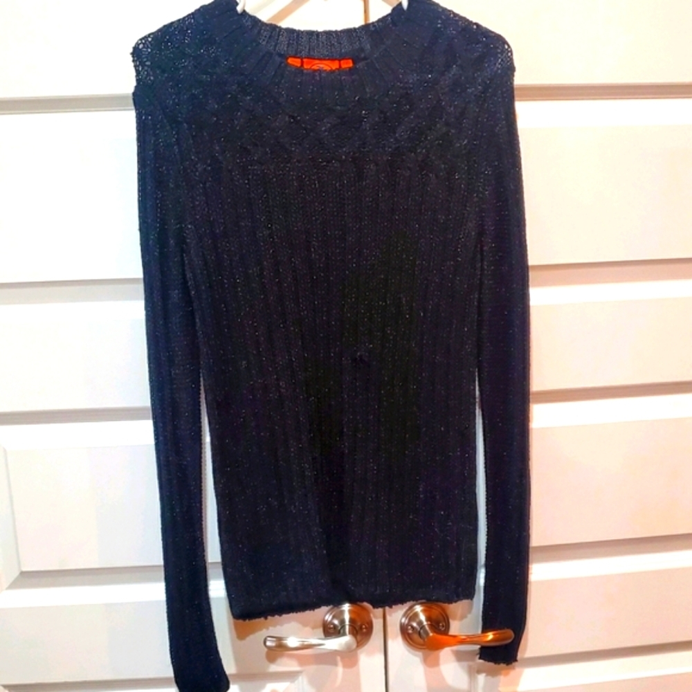 Tory Burch black knit size small womens sweater